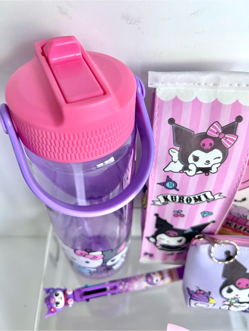💜(KUR341) Kuromi Adorable 10-Piece Fun Bundle! - Picture 2 of 11